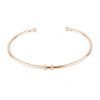 Bracciale Donna Rigido Rosato Storie In Argento Rosato 1 - Verre Gioielli RZB025 verre gioielli