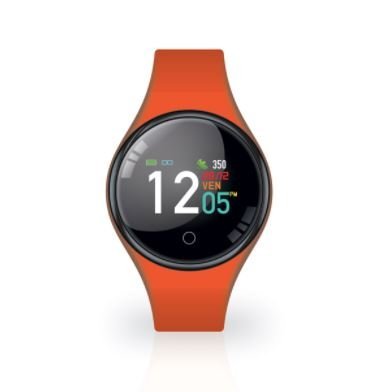 Techmade Smart Watch Freetime Arancione 3 - Verre Gioielli TM-FREETIME-OR verre gioielli