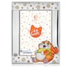 Cornice Portafoto Baby Celeste Atelier In Argento 44 Gatti