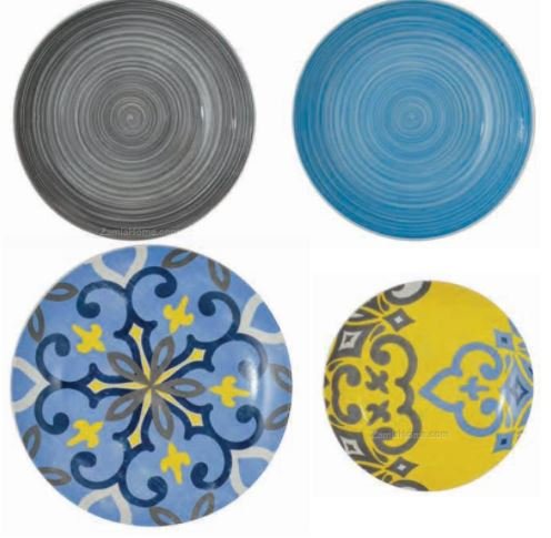 Set Tavola 18 Pezzi Fade In Porcellana Samo