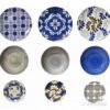 Set Tavola 18 Pezzi Fade In Porcellana Samo