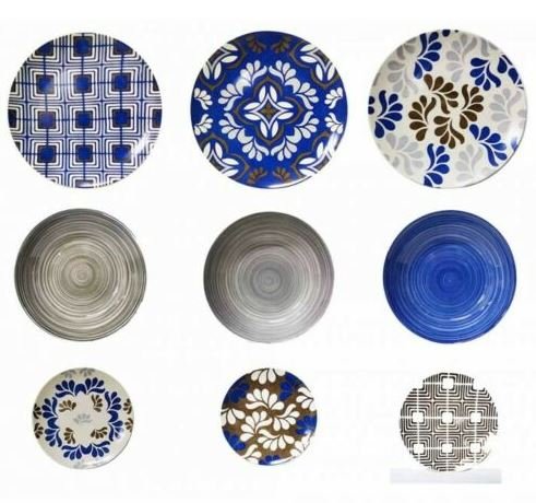 Set Tavola 18 Pezzi Fade In Porcellana Samo 3 - Verre Gioielli Set Tavola 18 Pezzi Fade In Porcellana Samo