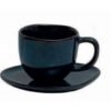 Set 6 Tazzine Da Caffè Saturno Blu In Porcellana Stoneware Reattivo 1 - Verre Gioielli 55064 Set 6 Tazzine Da Caffè Saturno Blu In Porcellana Stoneware Reattivogioielli