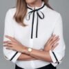 Orologio Daniel Wellington Donna Petite Melrose In Acciaio Rosato 4 Verre Gioielli - l'istituzione del gioiello