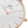 Orologio Daniel Wellington Donna Petite Melrose In Acciaio Rosato 3 Verre Gioielli - l'istituzione del gioiello