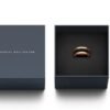 Anello Daniel Wellington Elan Dual Donna In Acciaio Rosato 1 Verre Gioielli - l'istituzione del gioiello