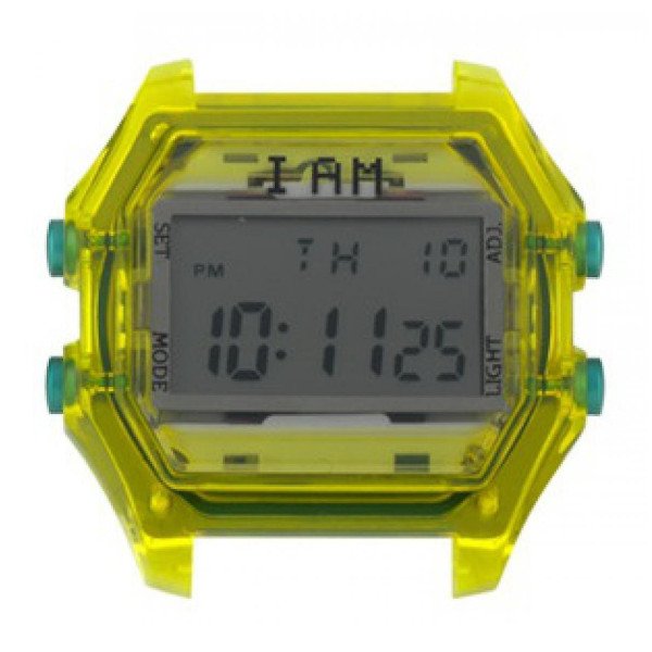 Cassa Orologio Digitale I Am Yellow Case Unisex 3 - Verre Gioielli IAM-109-1450 verre gioielli