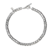 Bracciale Catenella Pigne Small Dodo Mariani Con Targhetta E Pallini In Argento 925