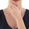 Anello Donna Big Stroili In Ottone Rosato E Brillanti 2 Verre Gioielli - l'istituzione del gioiello