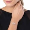 Bracciale Donna Stroili In Bronzo Rodiato Bicolore E Charms Arabeggiante 1 Verre Gioielli - l'istituzione del gioiello