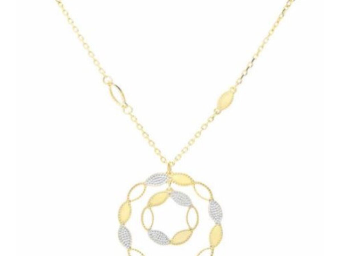 Cybche Boho Crystal Sun Pendant Collana con Rhinestoni Oro Sunburst Pave CZ Catena con Zircons Ceramici Accessori per Donne