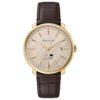 Orologio Uomo Bulova Meccanico Solo Tempo In Acciaio E Pelle 1 - Verre Gioielli Orologio Uomo Bulova Meccanico Solo Tempo In Acciaio E Pelle