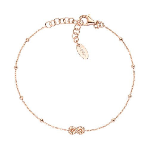 Bracciale Donna Amen In Argento 925 Rosè E Infinito