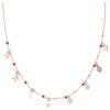Collana Donna Amen In Argento 925 Rosato E Charms 2 - Verre Gioielli CLSMFORR verre gioielli
