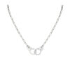 Collana Donna Amen In Argento 925 E Manette