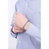 Bracciale Uomo Maserati In Acciaio E Pvd Blu 3 Verre Gioielli - l'istituzione del gioiello