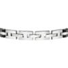 Bracciale Uomo Maserati In Acciaio Con Ceramica E Cristalli Neri 1 Verre Gioielli - l'istituzione del gioiello