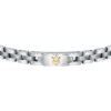 Bracciale Uomo Maserati In Acciaio Pvd Dorato E Diamanti 3 Verre Gioielli - l'istituzione del gioiello