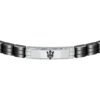 Bracciale Uomo Maserati In Acciaio E Ceramica Nera 1 Verre Gioielli - l'istituzione del gioiello