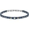 Bracciale Uomo Maserati In Acciaio E Ceramica Blu 4 - Verre Gioielli Bracciale Uomo Maserati In Acciaio E Ceramica Blu