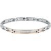 Bracciale Uomo Maserati In Acciaio E Pvd Rosa