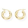 Orecchini Donna Amen A Cerchio In Argento 925 Dorato