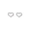Orecchini Donna Amen In Argento 925 A Cuore