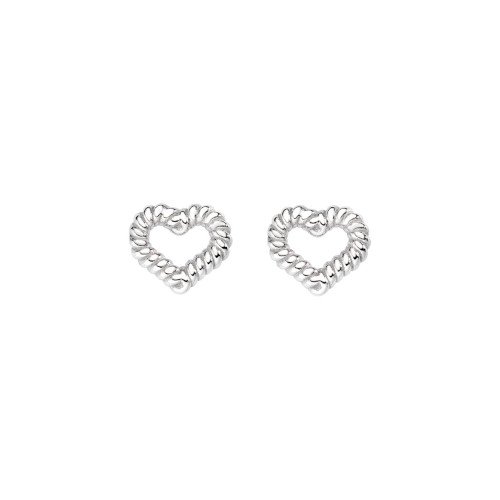 Orecchini Donna Amen In Argento 925 A Cuore 3 - Verre Gioielli Orecchini Donna Amen In Argento 925 A Cuore