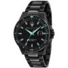Orologio Uomo Maserati In Acciaio Solo Tempo Al Quarzo 2 - Verre Gioielli Orologio Uomo Maserati In Acciaio Solo Tempo Al Quarzo