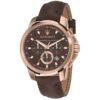 Orologio Uomo Maserati In Acciaio E Pelle Cronografo Al Quarzo
