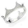 Anello Donna Amen In Argento 925 A Corona Con Zirconi 2 - Verre Gioielli Anello Donna Amen In Argento 925 A Corona Con Zirconi 1 Verre Gioielli - l'istituzione del gioiello