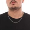 Collana Uomo Boccadamo Man In Acciaio 1 Verre Gioielli - l'istituzione del gioiello