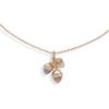 Collana Donna Boccadamo In Bronzo Dorato Doppio Filo Con 3 Pendenti Triangolari In Cristallo 1 - Verre Gioielli Collana Donna Boccadamo In Bronzo Dorato Doppio Filo Con 3 Pendenti Triangolari In Cristallo