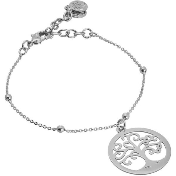 Bracciale Donna Boccadamo Jewels In Bronzo Rodiato Con Pendente A Albero Della Vita 3 - Verre Gioielli Bracciale Donna Boccadamo Jewels In Bronzo Rodiato Con Pendente A Albero Della Vita