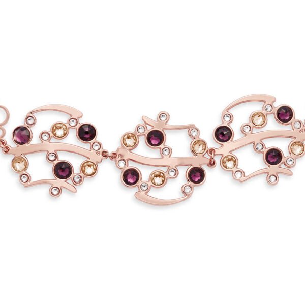 Bracciale Donna Boccadamo Jewels In Bronzo Rosato Con Cristalli Swarovski 3 - Verre Gioielli Bracciale Donna Boccadamo Jewels In Bronzo Rosato Con Cristalli Swarovski