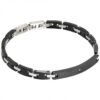 Bracciale Uomo Boccadamo Man In Acciaio Nero E Pvd Nero 1 - Verre Gioielli Bracciale Uomo Boccadamo Man In Acciaio Nero E Pvd Nero