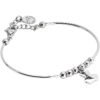 Bracciale Rigido Donna Mya Boccadamo In Acciaio Rodiato E Charm A Orsetto 1 - Verre Gioielli Bracciale Rigido Donna Mya Boccadamo In Acciaio Rodiato E Charm A Orsetto