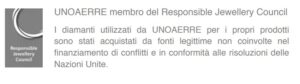 Fedina Di Fidanzamento Unoaerre In Oro Giallo 18 Kt E Diamante 0.01 Ct 1 Verre Gioielli - l'istituzione del gioiello