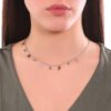 Collana Donna Mya Boccadamo In Acciaio Rodiato Con Diamanti Neri E Croci Pendenti 5 - Verre Gioielli Collana Donna Mya Boccadamo In Acciaio Rodiato Con Diamanti Neri E Croci Pendenti 1 Verre Gioielli - l'istituzione del gioiello