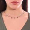 Collana Donna Mya Boccadamo In Acciaio Rodiato Con Acquamarina E Quadrifogli Pendenti 5 - Verre Gioielli Collana Donna Mya Boccadamo In Acciaio Rodiato Con Acquamarina E Quadrifogli Pendenti 1 Verre Gioielli - l'istituzione del gioiello