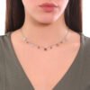 Collana Donna Mya Boccadamo In Acciaio Rodiato Con Ametista E Fiori Pendenti 5 - Verre Gioielli Collana Donna Mya Boccadamo In Acciaio Rodiato Con Ametista E Fiori Pendenti 1 Verre Gioielli - l'istituzione del gioiello
