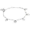 Bracciale Donna Mya Boccadamo In Acciaio Rodiato Con Charm A Cuore E Perle Bianche 2 - Verre Gioielli Bracciale Donna Mya Boccadamo In Acciaio Rodiato Con Charm A Cuore E Perle Bianche
