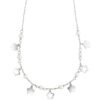 Collana Donna Mya Boccadamo In Acciaio Rodiato Con Charm A Fiori E Perle Bianche 1 - Verre Gioielli Collana Donna Mya Boccadamo In Acciaio Rodiato Con Charm A Fiori E Perle Bianche