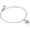 Bracciale Donna Mya Boccadamo In Acciaio Rodiato Con Charm A Stella E Strass