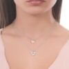 Collana Da Donna Mya Boccadamo Doppio Filo Con Cuori Pendenti In Bronzo Con Zirconi 5 - Verre Gioielli Collana Da Donna Mya Boccadamo Doppio Filo Con Cuori Pendenti In Bronzo Con Zirconi 1 Verre Gioielli - l'istituzione del gioiello