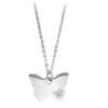 Collana Donna Mya Boccadamo In Acciaio Rodiato Con Pendente A Farfalla E Zircone Nero 2 - Verre Gioielli Collana Donna Mya Boccadamo In Acciaio Rodiato Con Pendente A Farfalla E Zircone Nero