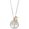 Collana Donna Mya Boccadamo In Acciaio Rodiato Con Charm A Albero Della Vita E Cuoricino Placcato Oro Rosa 1 - Verre Gioielli Collana Donna Mya Boccadamo In Acciaio Rodiato Con Charm A Albero Della Vita E Cuoricino Placcato Oro Rosa