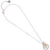 Collana Donna Mya Boccadamo In Acciaio Rodiato Con Charm A Albero Della Vita E Cuoricino Placcato Oro Rosa 1 Verre Gioielli - l'istituzione del gioiello