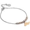Bracciale Donna Mya Boccadamo In Acciaio Rodiato E Charms A Tartaruga Placcato Oro Rosa 1 - Verre Gioielli Bracciale Donna Mya Boccadamo In Acciaio Rodiato E Charms A Tartaruga Placcato Oro Rosa