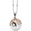 Collana Donna Mya Boccadamo Chiama Angeli In Bronzo Rodiato Con Ciondolo Sonoro Decorato E Placcato Oro Rosa 1 - Verre Gioielli Collana Donna Mya Boccadamo Chiama Angeli In Bronzo Rodiato Con Ciondolo Sonoro Decorato E Placcato Oro Rosa